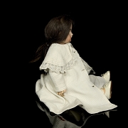 Muñeca de porcelana D.E.P. Gebrüder Kühnlenz, Alemania, c. 1910-1920