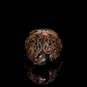 Amuleto de ágata negra
