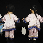Pareja muñecos chinos, c.1950-1960