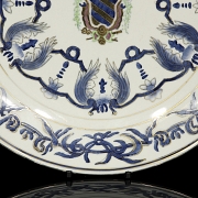Plato de porcelana