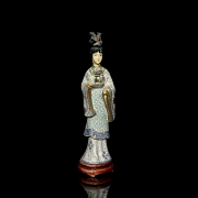 Figura de cloisonné