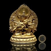 Buda de bronce dorado 
