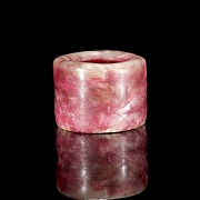Red jade archer's ring, Qing dynasty