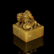 Shoushang seal ‘Mythical Beasts’, Qing dynasty