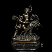 Manufactura Algora, escultura de bronce 