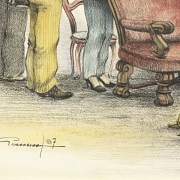 拉斐尔·加里奇 (1930–1994) 《古董商》1987 Rafael Garrich