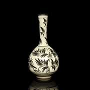 Jarrón de cerámica esmaltada 