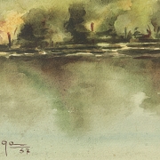 卡洛斯·阿利亚加（Carlos Aliaga，20 世纪）《西班牙军团枪骑兵中队》，1957 年