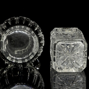 Bohemian glassware set, 20th century