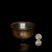Carved bowl, with Qianlong seal - 6