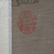 Chinese painting “Spring Landscape,” signed Wu Guxiang