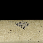 里奇韦斯“半瓷”瓷盘，19世纪