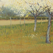 莫里斯·波斯特《盛开的杏树》，20世纪 - 2