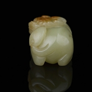 Colgante de jade amarillo