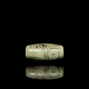 Cuenta Dzi de ágata, dinastía Qing