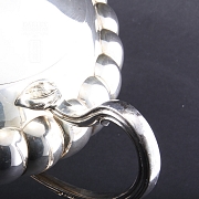 Sopera de plata de ley con rosas. - 6