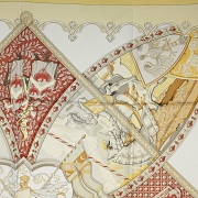 Hermès, pañuelo de seda