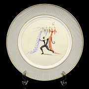 萨尔瓦多·达利 Salvador Dalí（1904–1989） 三幅版画：《灵魂的疑虑》、《舞者》和《水仙》 - 3
