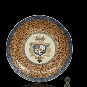 Plato de porcelana