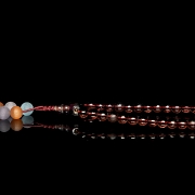 Mala necklace with 108 liuli beads, Qing dynasty - 3