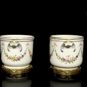 Sèvres ‘Pair of wine coolers’, France, 19th century