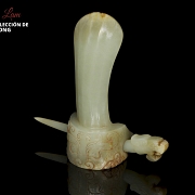 Fàguan de jade tallado