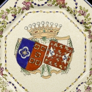 Plato de porcelana