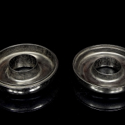 Caja de madera tallada, dinastía Qing