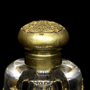 Empire curved glass and bronze scrivener's desk, 19th century - 5