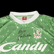 Liverpool Football Club 1981-1984 goalkeeper shirt, Bruce Grobbelar, signed and certified. - 2