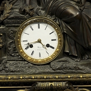 Gran reloj de sobremesa francés, s.XIX
