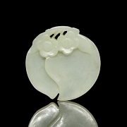 Colgante de jade blanco 