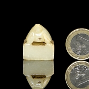 Sello de jade blanco 