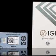 Diamante natural talla brillante, 0.64 ct, certificado IGI - 3