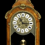 Louis XV style mantel clock by Franz Hermle and Sons - 5