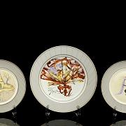 Salvador Dalí (1904-1989) Tres platos