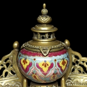 Set of enamelled scribe and stamp seal, 18th-19th century - 6