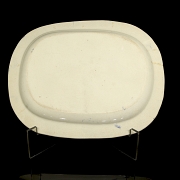 English porcelain tray, Asian style, 19th century - 4