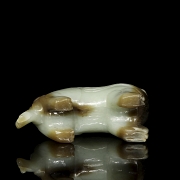 Figura de jade tallado 