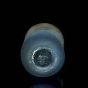 Jarrón de Liulí azul, dinastía Tang