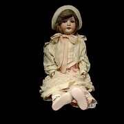 Muñeca de porcelana, 302, Alemania (ca. 1890-1920)