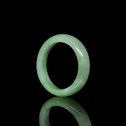 Jadeite ring, 20th century