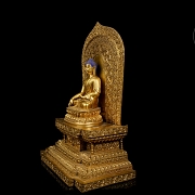 Altar de bronce dorado 