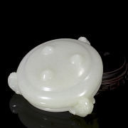 Incensario de jade blanco Hetian