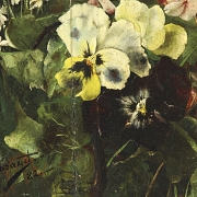 Ricardo Manzanet (1853–1939) “Flowers,” 1882