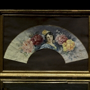 Manuel Diago Benlloch (1903-?) 《手持阳伞的安达卢西亚女子》