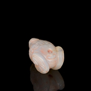 Colgante de ágata blanca 