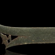 Hoja ceremonial de jade 