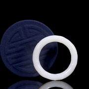 Hetian white jade bracelet, Qing dynasty