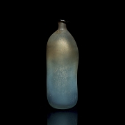 Jarrón de Liulí azul, dinastía Tang